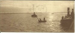 US Sc#319(single frank) postcard view-with message 2c Rate RED OAK ...
