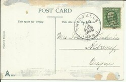 TWIN FALLS(Twin Falls County)IDAHO FEB/13/1909 postcard view "Cave ...