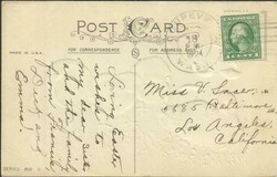 COUPEVILLE(Island County)WASHINGTON APR/18/1924 Easter Greeting Card ...