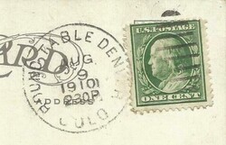 D.P.O.-ROUND TABLE DENVER(Denver County)COLORADO AUG/9/1910, VERY ...