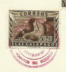 Ecuador GALAPAGOS ISLANDS Sc#L1(x2)#L3 SAN CRISTOBAL to USA, ...