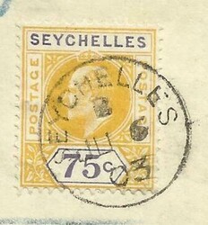 Seychelles SG#46,#47,#54 SEYCHELLES-B JU/6/03 Registered to BUDAPEST ...