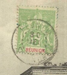 Reunion Sc#38(single frank) ST ANDRE 30/DEC/04 postcard view "St ...