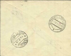 Poland FIRST FLIGHT Mu#73 KATOWICE 1/VII/29 to VENICE ITALY, ...