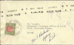 Australia POSTAGE DUE SG#D138-BROKEN "D" VARIETY(D in Value) SYDNEY ...