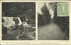 Horta Sc#15(single frank) HORTA 18/MARS/07 postcard dual views ...