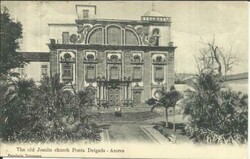 Ponta Delgada Sc#18(single frank) 27/JUN/07 postcard view "The old ...