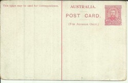 Australia SCENIC VIEW Postal Card HG:5 "Phantom Falls" unused, edge ...