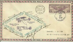 US SOUVENIR HISTORIC FLIGHT AAMC#631-WORLD RECORD ENDURANCE ...