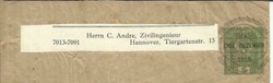 Austria PRECANCELED POSTAL WRAPPER-HG:KE39 used 1918