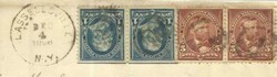 D.P.O.-LASSELLSVILLE(Fulton County)NEW YORK DEC/4/1898 Registered