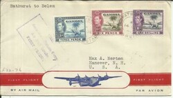 Gambia FIRST FLIGHT TRANS-ATLANTIC CLIPPER Mu#12 BATHURST to ...