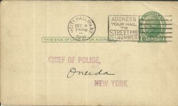 US AUTOMOBILE STOLEN-1920 DIXIE FLYER...-PRIVATE PRINTED POSTAL ...