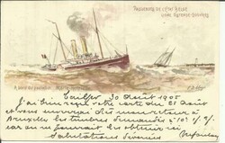 Belgium SPECIAL PICTURE POSTCARD-HG:PC2 PROFONDEVILLE 30/AOUT/1905 to ...