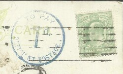 New Zealand POSTAGE DUE-SG#D21a WELLINGTON 21/DE/09-Red Cancel ...