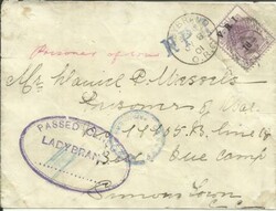 Prisoner Of War-Orange Free State BOER WAR-BRITISH ...