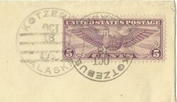 US BEACON ISSUE-Sc#C11 ALASKA FLIGHT-AAMC#70 NOME ALASKA OCT/18/1930 ...