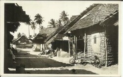 Cameroun Sc#201(single frank) DOUALA 17/1/38 REAL PHOTO POSTCARD to ...