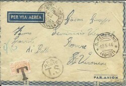 Italy Parcel Post-Sc#28-POSTAGE DUE-T(SOCIAL REPUBLIC) S.FELICIANO ...