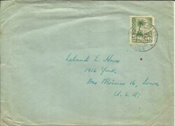 Spanish Morocco TANGER-Sc#L17(single frank) TANGER 28/MAY/57 unsealed ...