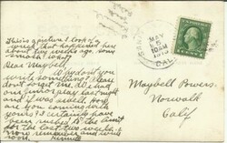 TRAIN WRECK-"This is the picture I took of a wreck..."-REAL PHOTO-SAN ...