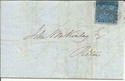 Nova Scotia SG#4-FOUR MARGINS(Clear to Large)single frank-HALIFAX ...