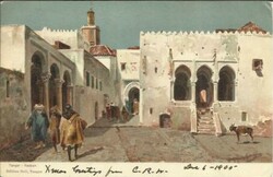 Great Britain MOROCCO AGENCIES-SG#18(single frank)TANGIER ...