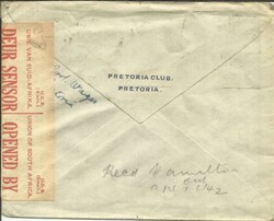 South Africa OFFICIAL-SG#O20(strip of 3)-PRETORIA 5/III/42-WWII ...