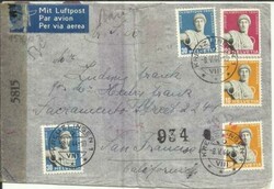 Switzerland OLYMPIC JUBILEE ISSUE-Sc#292(x2)#291,#290(x2)-KREUZINGEN ...