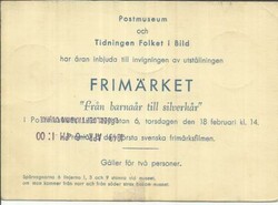 Sweden Sc#335,#334-STOCKHOLM 19/2/43-STAMP EXHIBITION-WWII BRITISH ...