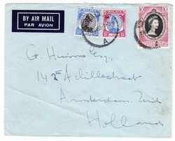 Malaya SELANGOR-SG#107,#108,#115-KUALA LUMPUR19/NOV/53-AIR MAIL to ...
