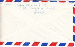 Nigeria SG#55a(perf 11 1/2)-LAGOS 19/MY/51-INSUFFICENT PREPAID FOR ...