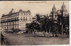 Australia SG#77(single frank)-PACKET BOAT-HONOLULU HAWAII ...