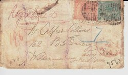 Great Britain SG#94(plate 8)#101(plate 4)-REGISTERED S.W.D.O ...