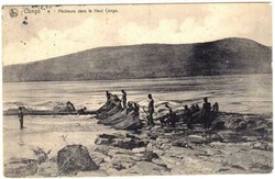 Belgian Congo Sc#46(single frank)-COQUILHATVILLE ...