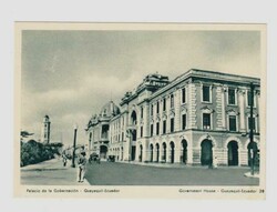 Ecuador PICTORIAL POSTAL CARD-view 28-GOVERNMENT HOUSE ...
