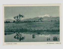 Ecuador PICTORIAL POSTAL CARD-view 50-THE CHIMBORAZZO-UNLISTED ...