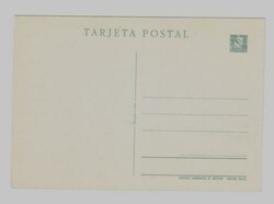 Ecuador PICTORIAL POSTAL CARD-Blue view 32-10th AUGUST STREET ...