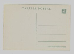 Ecuador PICTORIAL POSTAL CARD-Blue view 47-ST.AUGUSTINE,CHAPTER HALL ...