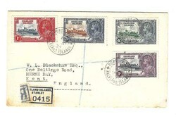 Falkland Islands SILVER JUBILLEE ISSUE-SG#139-42(complete set)- PORT ...