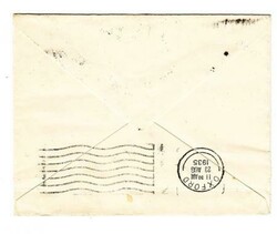 Nyasaland SG#120,SILVER JUBILLEE ISSUE-SG#123 COMMERCIAL AIR MAIL ...