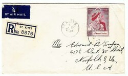 St Kitts and Nevis ROYAL SILVER WEDDING ISSUE-SG#81(single ...