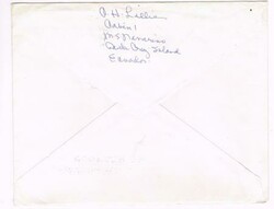 Ecuador Sc#769F(pair)-GALAPAGOS ISLANDS-BARREL POST ...