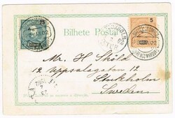 Lourenco Marques Sc#36,#31-LOURENCO MARQUES 29/JAN/02-Postcard View ...