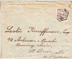 Lourenco Marques Sc#39(single frank)-CENTRAL 30/9/05 to USA-with ...