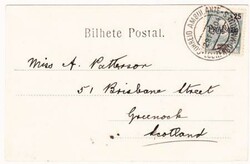 Lourenco Marques Sc#72(single frank)-CORREIO AMBULANTE ...