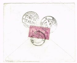 India SG#348(x2-see reverse)-F.P.O.No.744-INTERNATIONAL COMMISION FOR ...