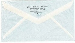 Mozambique FISH ISSUE-Sc#336,#341-LOURENCO MARQUES 8/1/53-AIR MAIL to ...