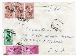 Rio Muni Sc#8(x3)#22-DUAL FRANKED-Spanish Guinea Sc#355(pair)-RIO ...