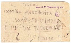 ITALIAN P.O.W.-BRITISH INDIA-CLEMENT TOWN-CAMP 21-SERVICE OF ...